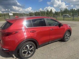 2019 Kia Sportage IV Рестайлинг, красный, 2300000 рублей, вид 4