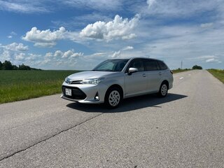 2018 Toyota Corolla Fielder XI (E160, E170) Рестайлинг 2, серый, 1290000 рублей, вид 1