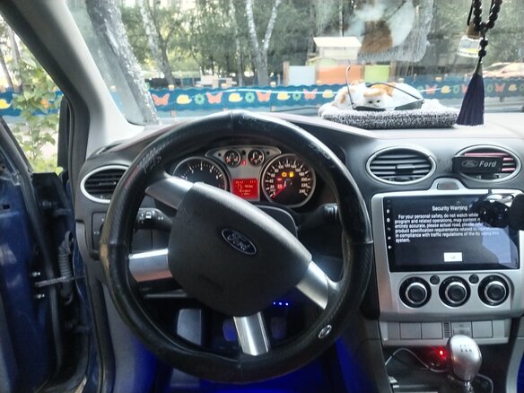 2011 Ford Focus II Рестайлинг, синий, 350000 рублей - вид 5