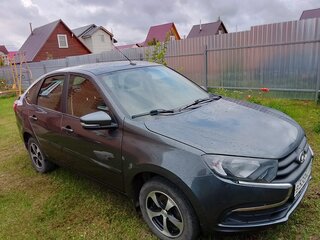 2020 Lada (ВАЗ) Granta I Рестайлинг, серый, 700000 рублей, вид 2