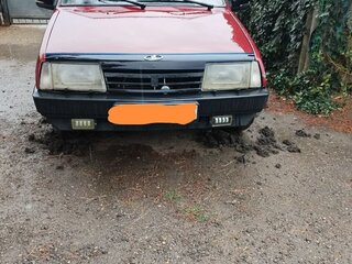 2002 Lada (ВАЗ) 21099, красный, 160000 рублей, вид 2