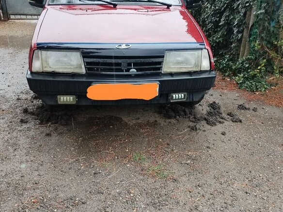 2002 Lada (ВАЗ) 21099, красный, 160000 рублей - вид 1