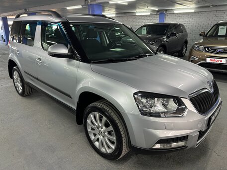 2014 Skoda Yeti I Рестайлинг, серебристый, 1049000 рублей, вид 3