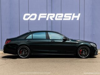 2018 Mercedes-Benz S-Класс AMG 63 AMG Long III (W222, C217) Рестайлинг, зелёный, 6650000 рублей, вид 5