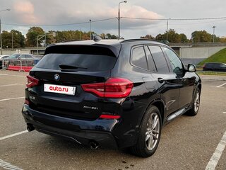2021 BMW X3 30i xDrive III (G01), чёрный, 5950000 рублей, вид 4