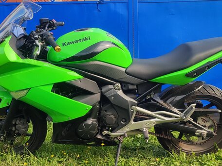 2011 Kawasaki Ninja 400, зелёный, 429000 рублей, вид 2