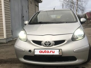 2007 Toyota Aygo I, серебристый, 386500 рублей, вид 2