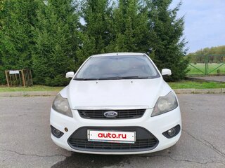 2008 Ford Focus II Рестайлинг, белый, 320000 рублей, вид 2