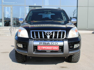 2005 Toyota Land Cruiser Prado 120 Series, чёрный, 1599000 рублей, вид 2