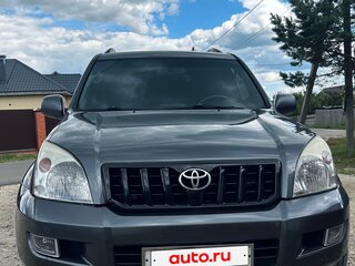 2008 Toyota Land Cruiser Prado 4-speed 120 Series Рестайлинг, серый, 2600000 рублей, вид 3