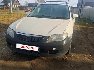 1998 Mazda Familia S-Familia S-Wagon VIII (BJ), белый, 120000 рублей, вид 2