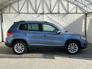 2012 Volkswagen Tiguan I Рестайлинг, синий, 1360000 рублей, вид 4