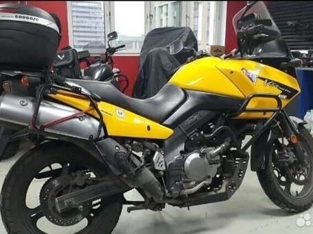 2008 Suzuki V-Strom DL 650, жёлтый, 440000 рублей, вид 1
