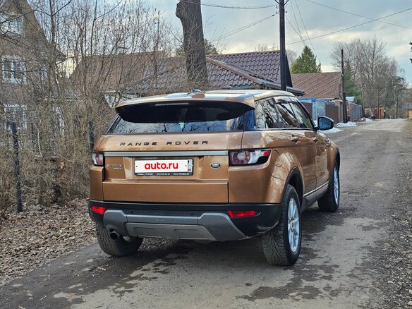 2014 Land Rover Range Rover Evoque 9-speed I, золотистый, 1790000 рублей - вид 7