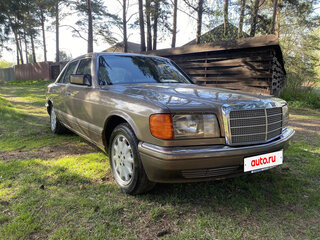 1987 Mercedes-Benz S-Класс 420 II (W126) Рестайлинг, коричневый, 1350000 рублей, вид 4