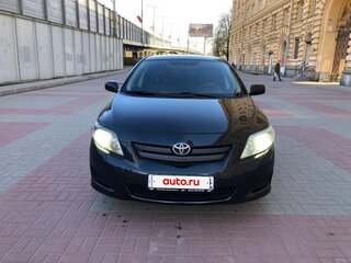 2007 Toyota Corolla X (E140, E150), чёрный, 599999 рублей, вид 2