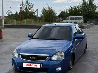 2017 Lada (ВАЗ) Priora I Рестайлинг, синий, 1350000 рублей, вид 4
