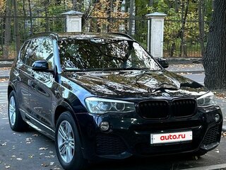 2014 BMW X3 20i xDrive II (F25) Рестайлинг, чёрный, 1500000 рублей, вид 2