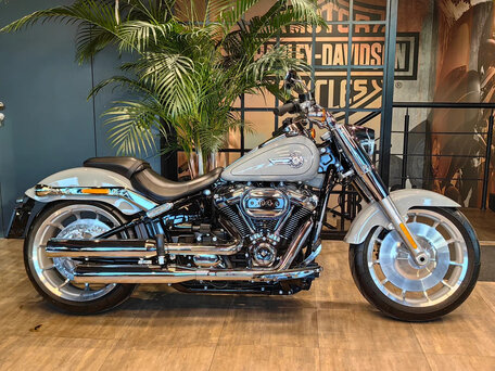 2024 Harley-Davidson Fat Boy, серебристый, 3300000 рублей, вид 1