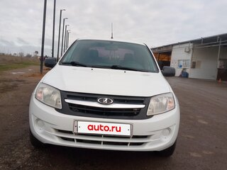 2014 Lada (ВАЗ) Granta I, белый, 370000 рублей, вид 2