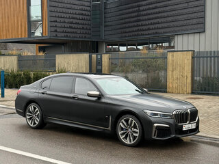 2019 BMW 7 серии Long M760Li xDrive VI (G11/G12) Рестайлинг, чёрный, 7700000 рублей, вид 5
