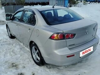 2013 Mitsubishi Lancer X Рестайлинг, серебристый, 1100000 рублей, вид 5