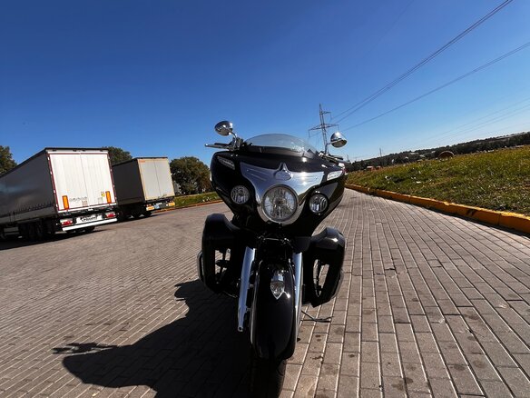 2020 Indian Roadmaster, чёрный, 1290000 рублей - вид 15