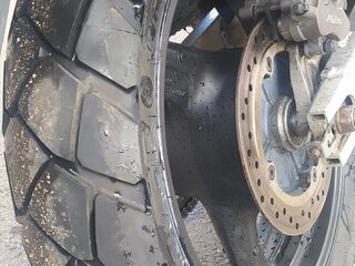 1999 Honda XL1000V Varadero, золотистый, 365000 рублей, вид 4