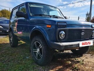 2015 Lada (ВАЗ) 2121 (4x4) I Рестайлинг, синий, 410000 рублей, вид 4