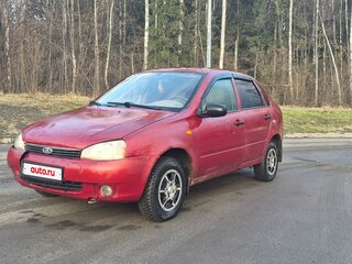 2006 Lada (ВАЗ) Kalina I, красный, 105000 рублей, вид 2