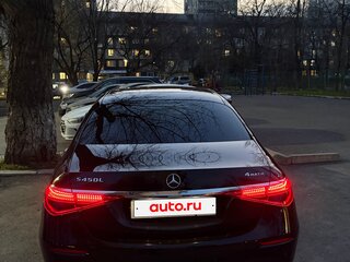 2022 Mercedes-Benz S-Класс 450 Long 4MATIC VII (W223), чёрный, 13500000 рублей, вид 3