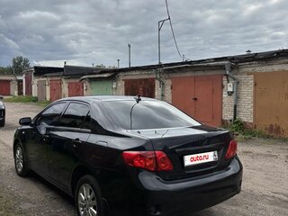 2008 Toyota Corolla AMT X (E140, E150), чёрный, 990000 рублей, вид 2