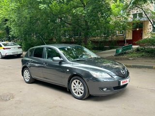 2008 Mazda 3 I (BK) Рестайлинг, серый, 410000 рублей, вид 1