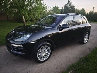 2012 Porsche Cayenne Diesel II (958), чёрный, 3000000 рублей, вид 1