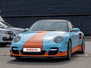 2008 Porsche 911 Turbo VI (997), голубой, 8000000 рублей, вид 4