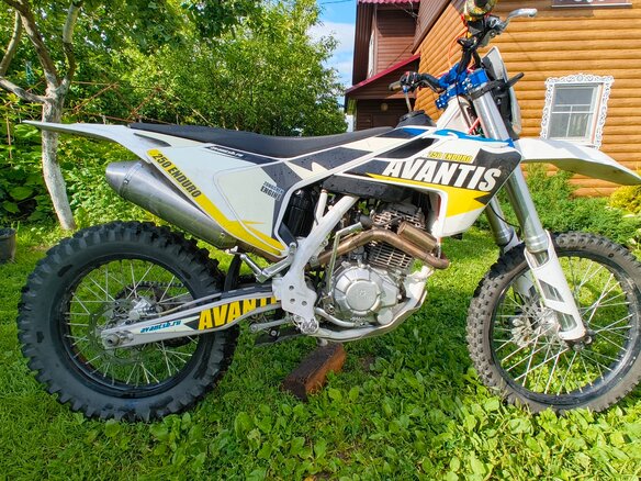 2019 Avantis Enduro 250, белый, 135000 рублей