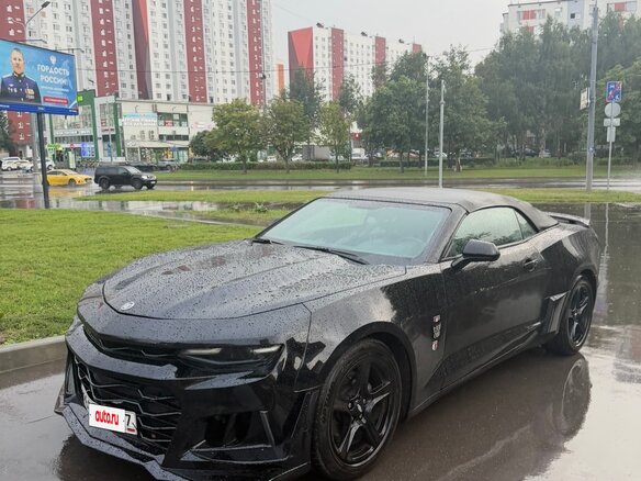 2018 Chevrolet Camaro 8-speed VI Рестайлинг, чёрный, 2974990 рублей