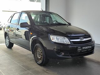 2014 Lada (ВАЗ) Granta I, чёрный, 380000 рублей, вид 3