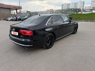 2013 Audi A8 Long III (D4), чёрный, 1620000 рублей, вид 5