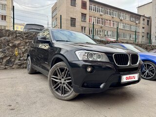 2012 BMW X3 20i xDrive II (F25), чёрный, 2200000 рублей, вид 1