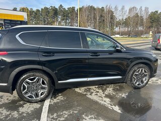 2022 Hyundai Santa Fe IV Рестайлинг, чёрный, 3500000 рублей, вид 5