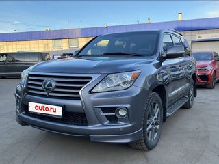 2014 Lexus LX 570 III Рестайлинг, серый, 3499999 рублей, вид 1