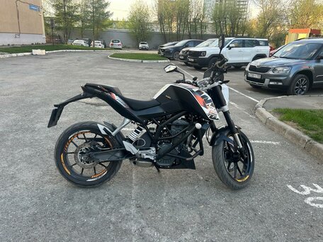 2014 KTM 200 Duke, белый, 230000 рублей, вид 3