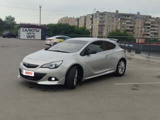 2012 Opel Astra J Рестайлинг, серебристый, 950000 рублей, вид 2