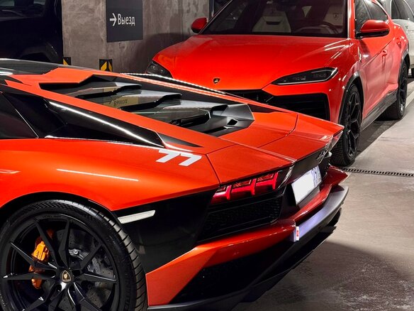2018 Lamborghini Aventador I Рестайлинг, оранжевый, 26500000 рублей - вид 16
