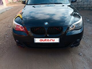 2008 BMW 5 серии 525i V (E60/E61) Рестайлинг, чёрный, 1149000 рублей, вид 3