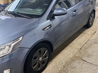 2012 Kia Rio III, голубой, 700000 рублей, вид 3