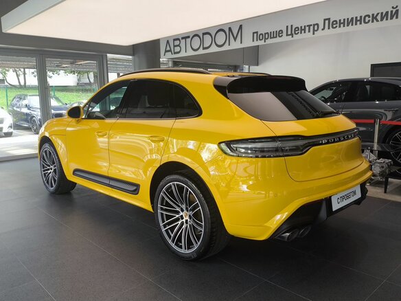2024 Porsche Macan I Рестайлинг 2, жёлтый - вид 4