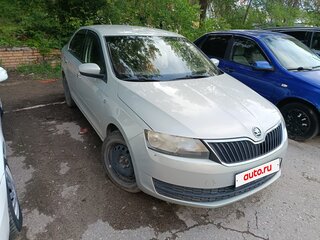 2014 Skoda Rapid I, серебристый, 850000 рублей, вид 2