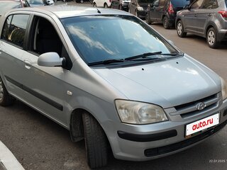 2004 Hyundai Getz I, серебристый, 310000 рублей, вид 1